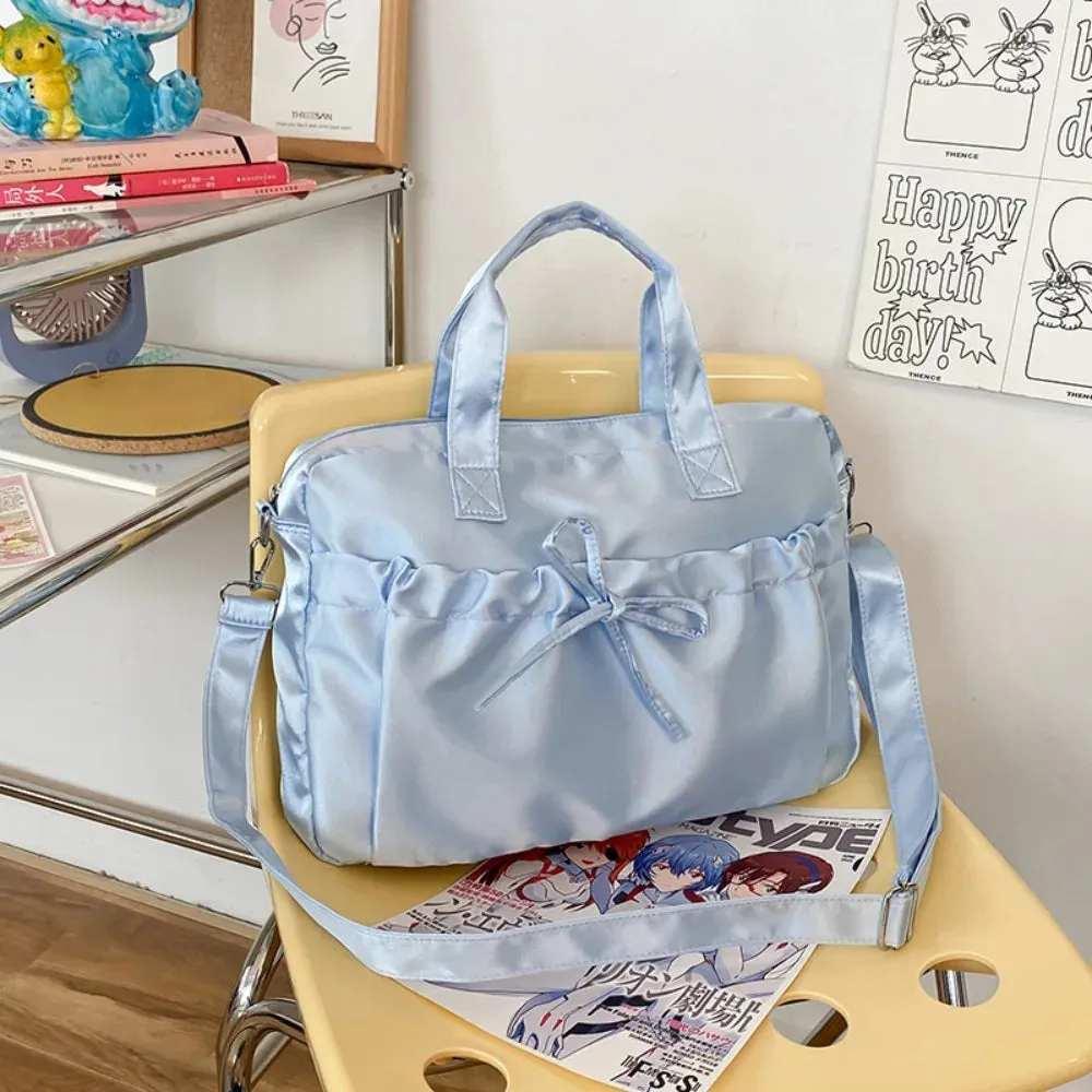 ✨ Kawaii Pearl Satin Crossbody Bag - Adorable Dumpling Sling for Stylish Women! 🌸