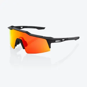 100% Speedcraft SL - Soft Tact Black - HiPer Red Multilayer Lens