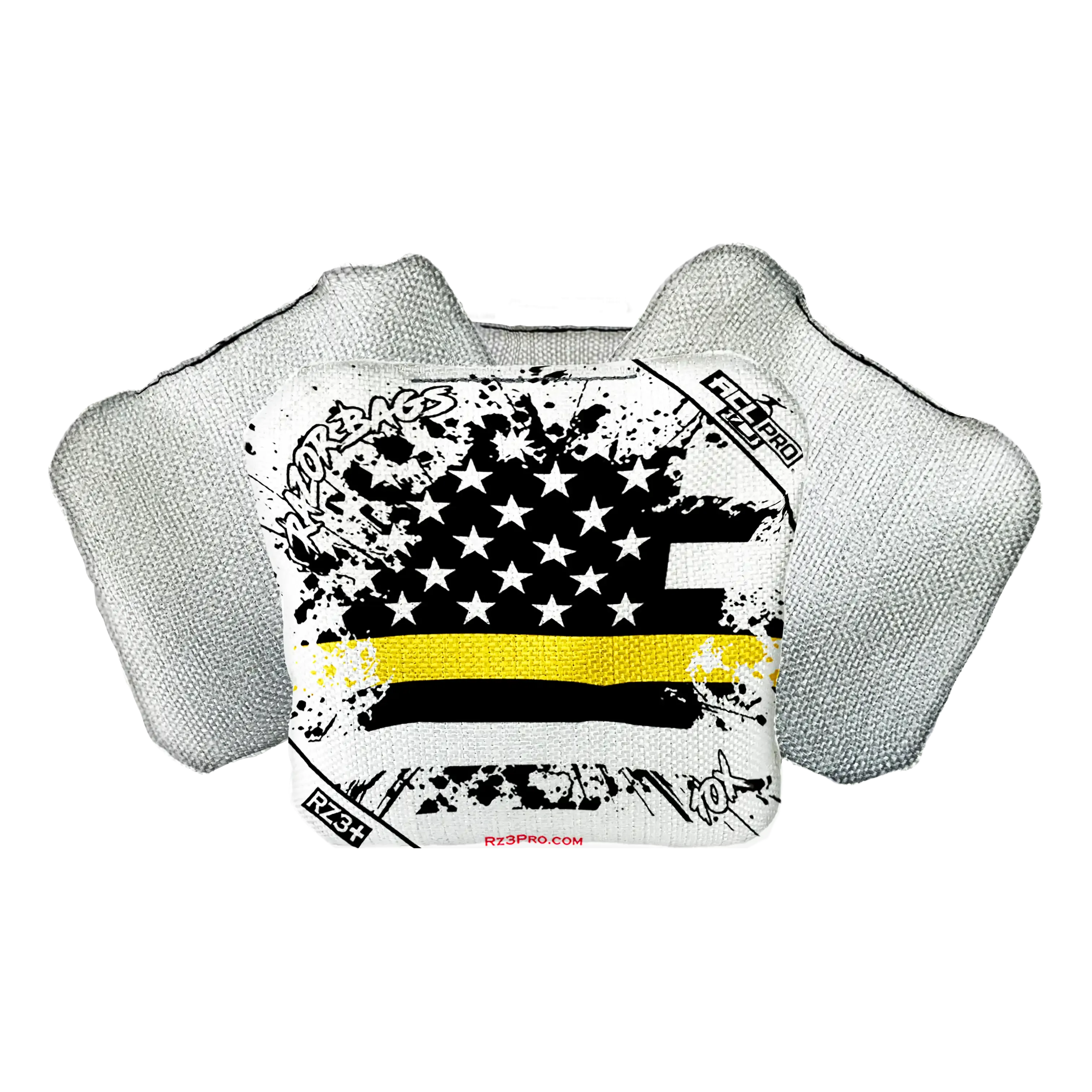 10X | Gold LIne Flag | ACL PRO Razor Cornhole Bags
