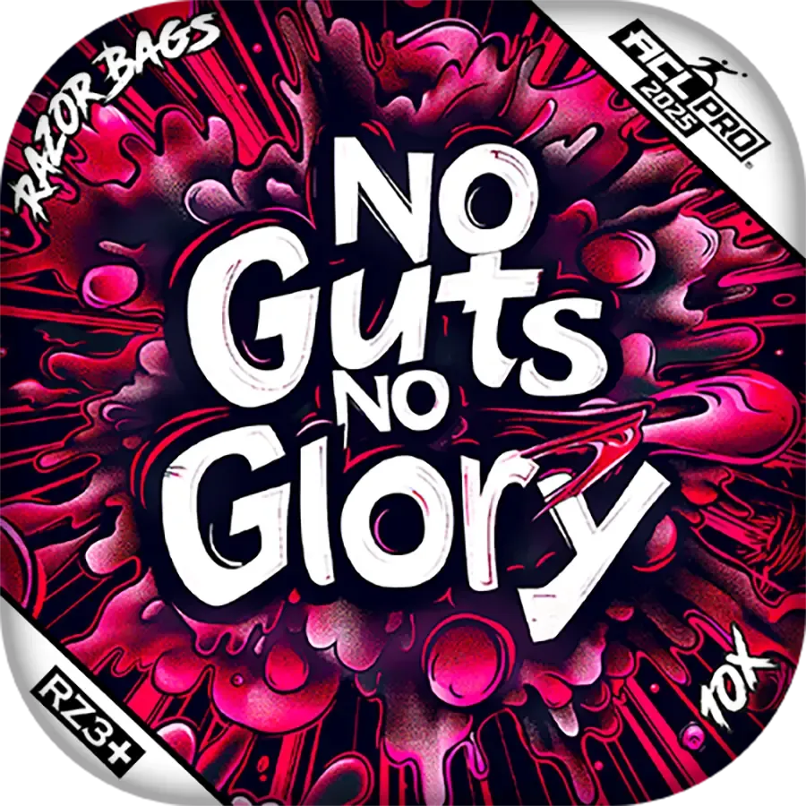 10X | No Guts No Glory | ACL PRO Razor Cornhole Bags