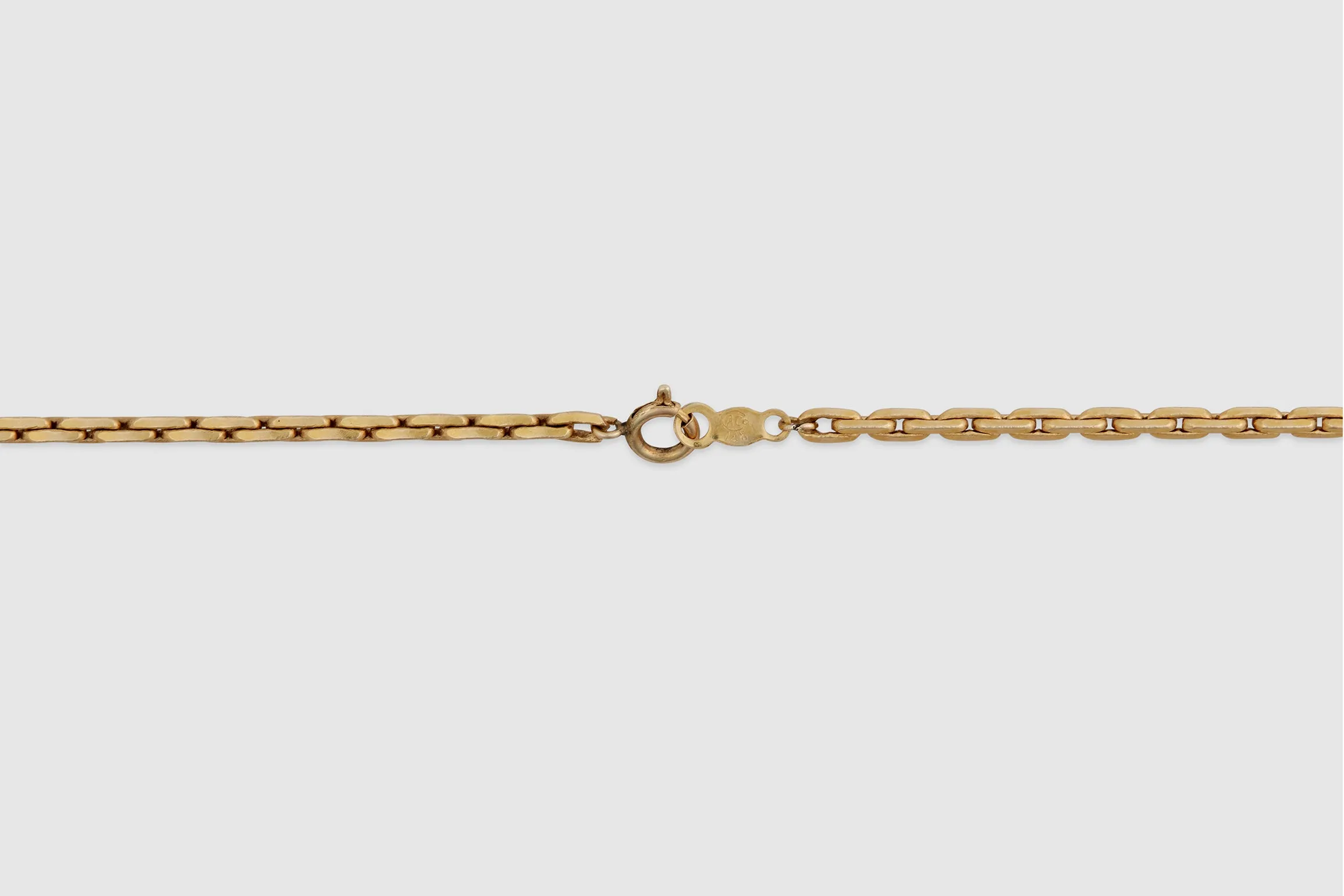 14k Yellow Gold Unusual Anchor Link Chain