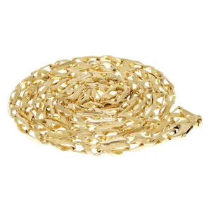 14k Yellow White or Rose Gold Handmade Fashion Link Necklace 20" - 40" 5.35mm