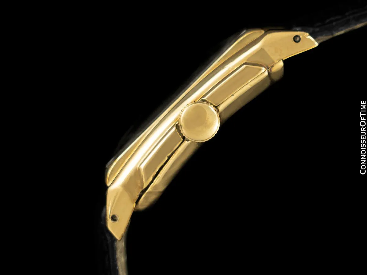 1935 Hamilton Seckron Vintage Duo Dial 14K Gold Filled Mens Watch - Doctor's Watch