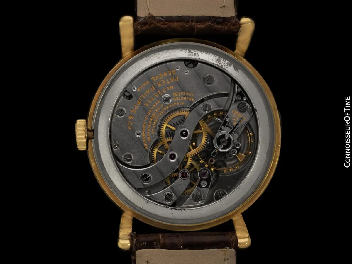 1944 Patek Philippe Vintage Mens Watch, Ref. 1543, 18K Gold - Less Than 30 Known To Exist
