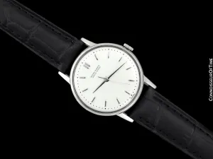 1950's Ulysse Nardin Vintage Mens Handwound Dress Watch - Stainless Steel