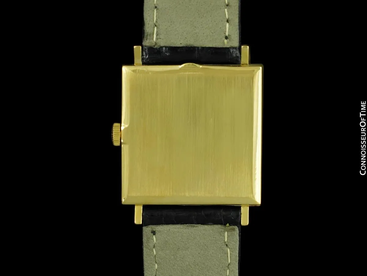 1966 Patek Philippe Vintage Mens Handwound Ultra Thin Watch, Ref. 3503 - 18K Gold