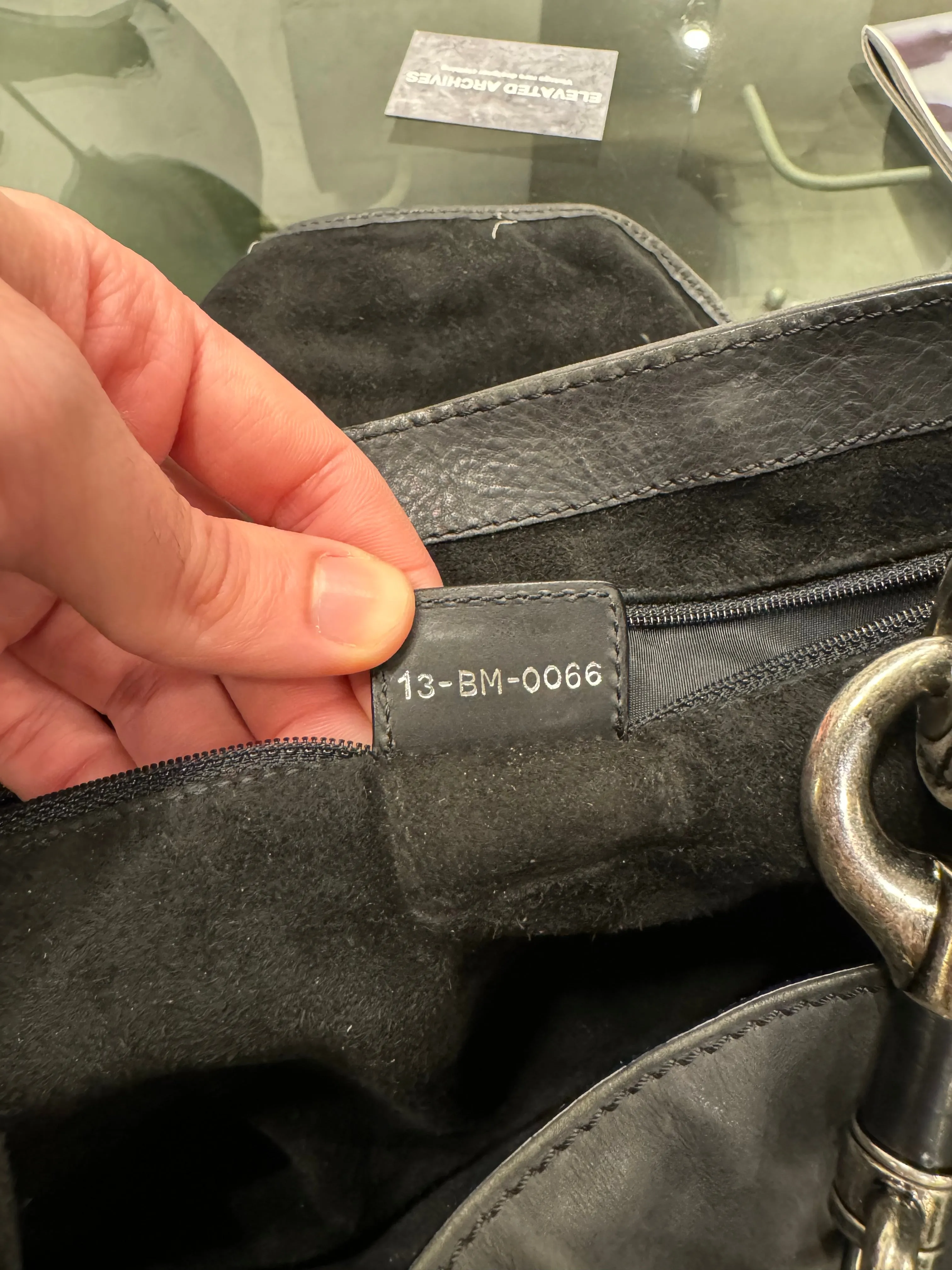 2007 Dior by John Galliano rebelle hobo bag