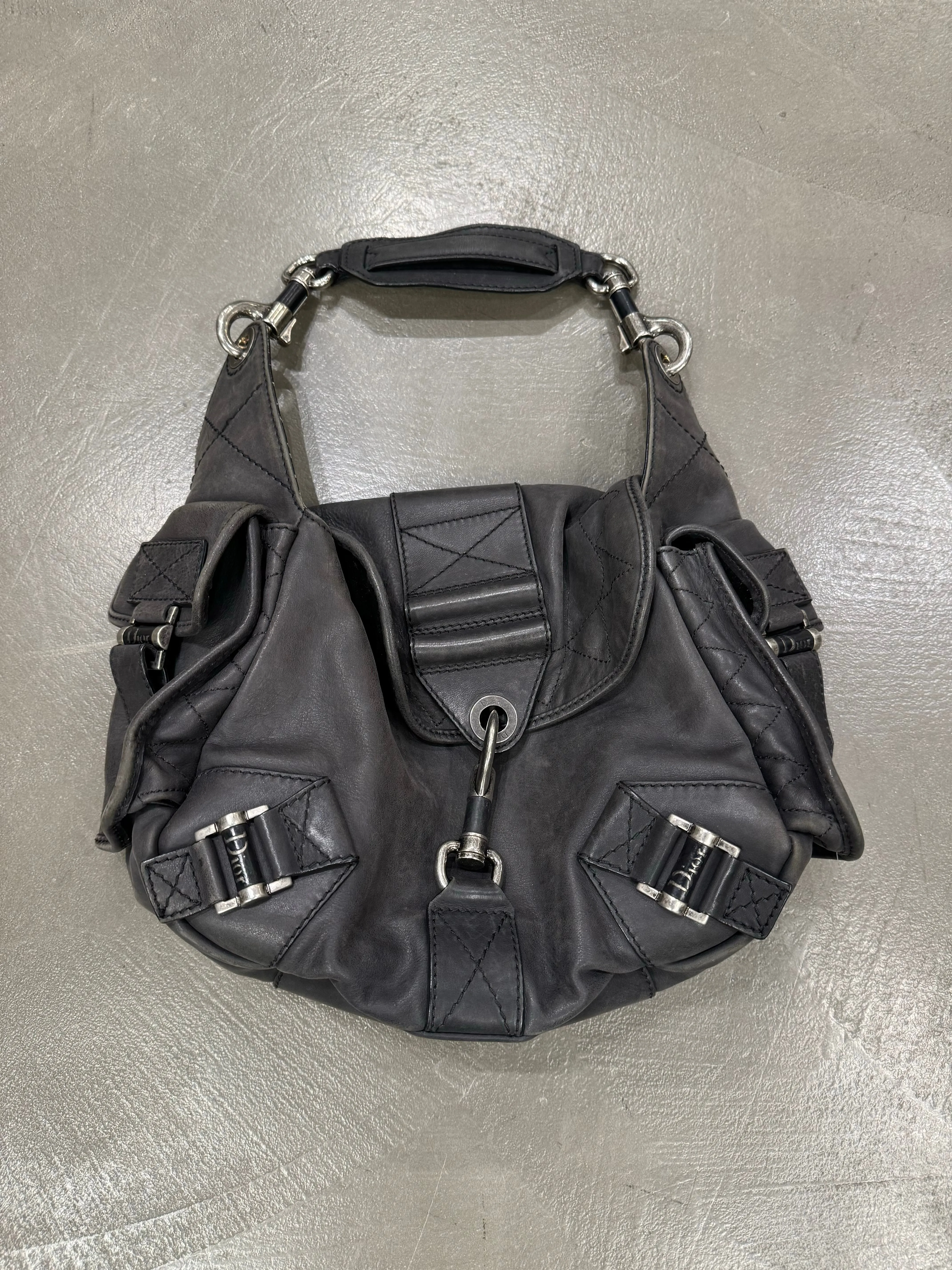 2007 Dior by John Galliano rebelle hobo bag