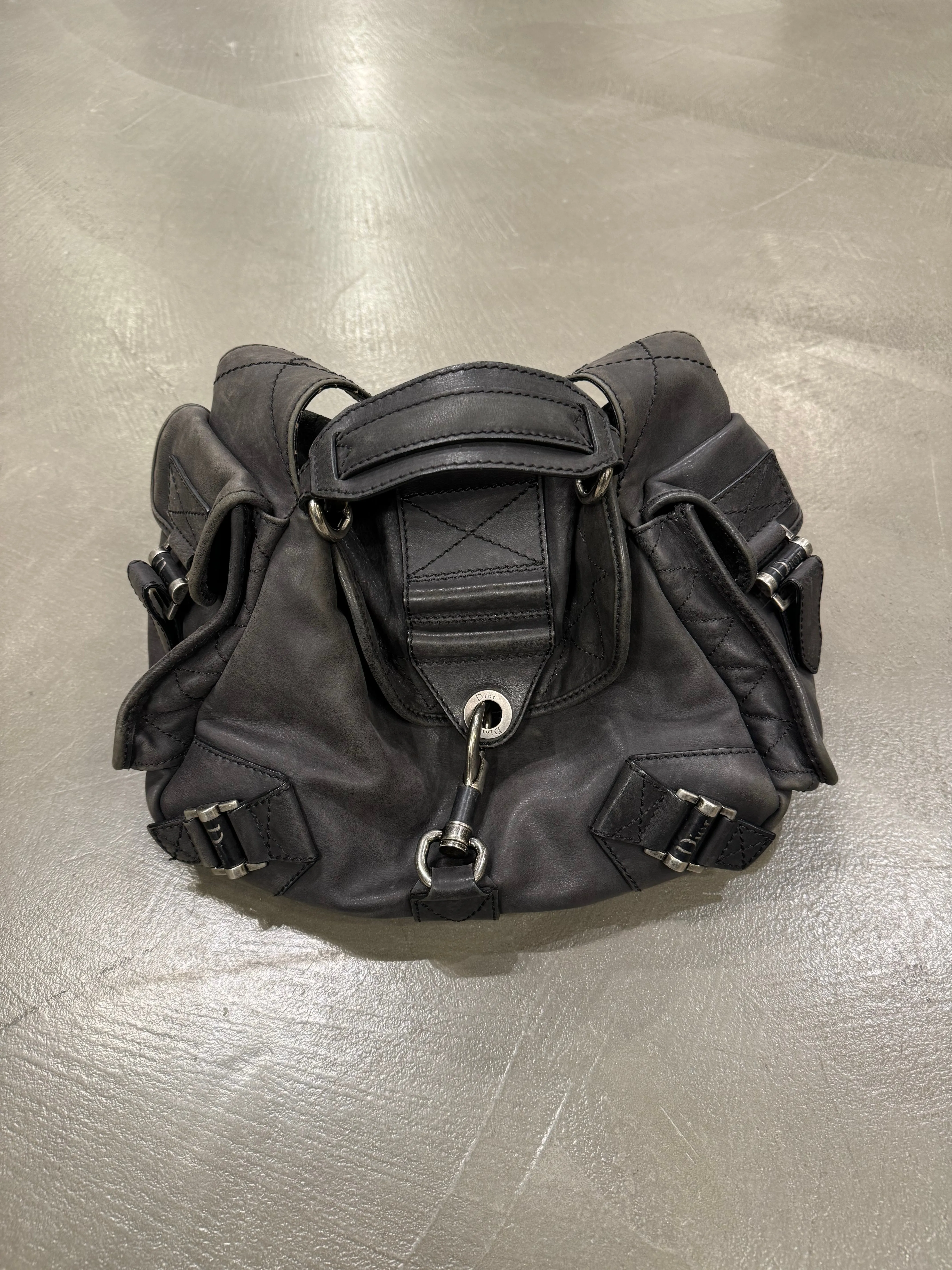 2007 Dior by John Galliano rebelle hobo bag