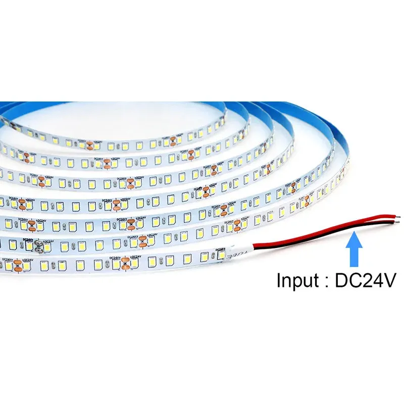 20M Flexible LED Strip Light 2835 DC24V - 120 LEDs/m for Home Lighting