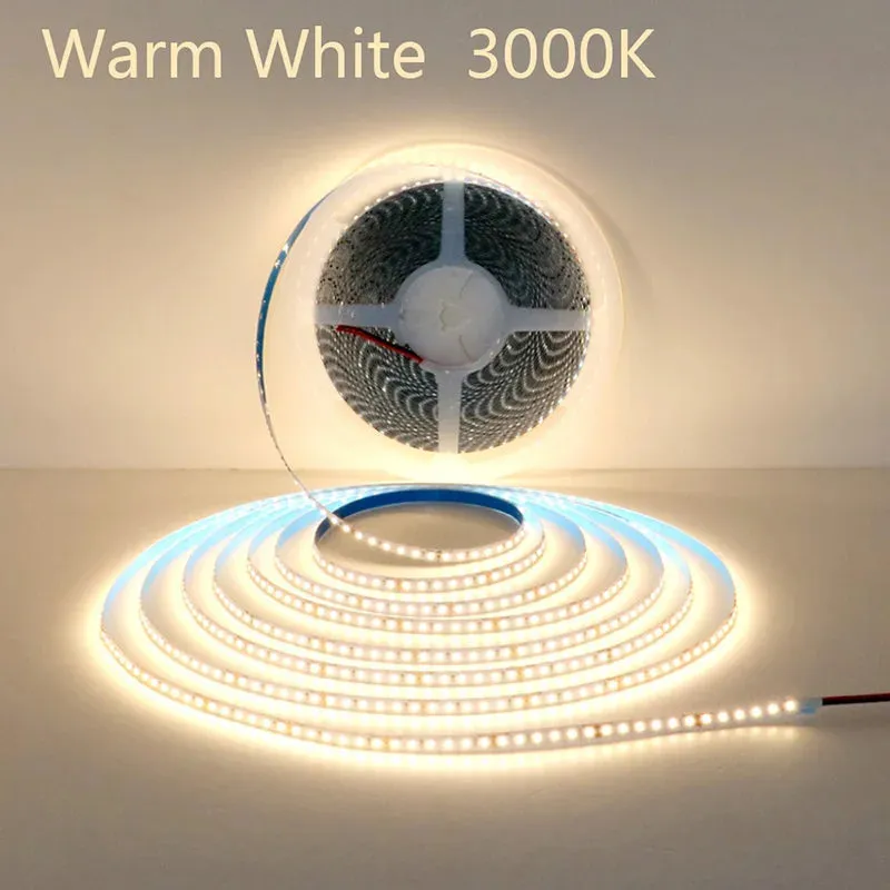 20M Flexible LED Strip Light 2835 DC24V - 120 LEDs/m for Home Lighting