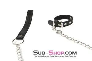 2296DL       Buckling Cock Bondage Strap and Leash Set - MEGA Deal