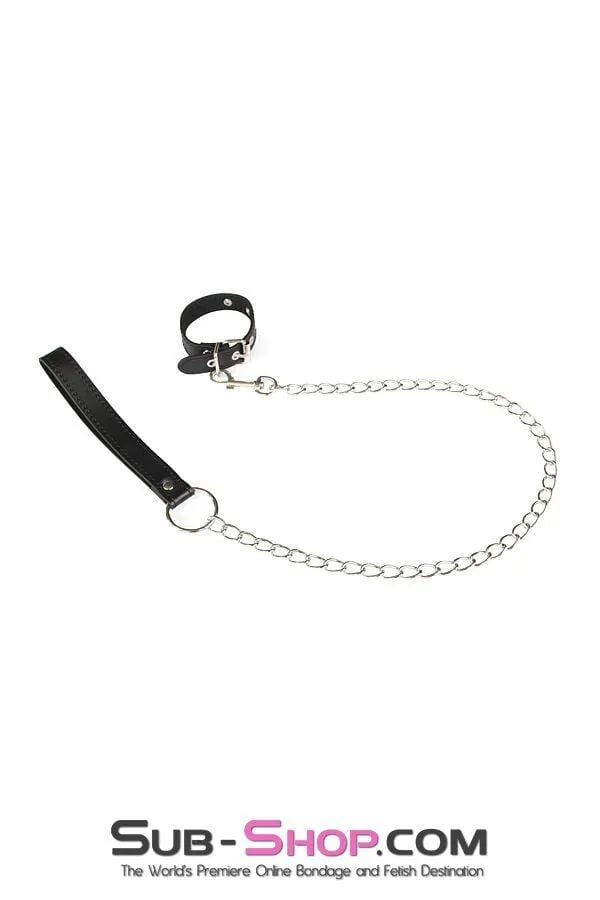 2296DL       Buckling Cock Bondage Strap and Leash Set - MEGA Deal