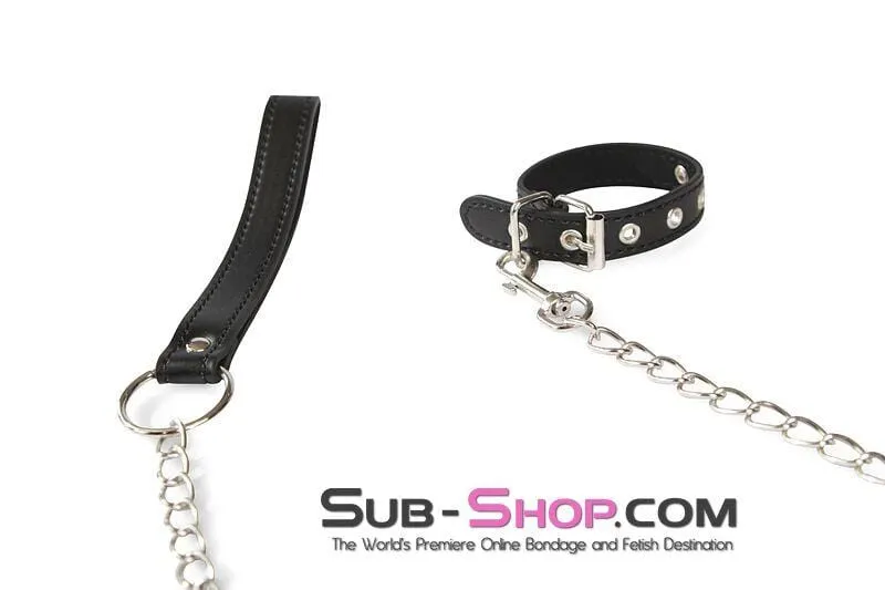 2296DL       Buckling Cock Bondage Strap and Leash Set - MEGA Deal
