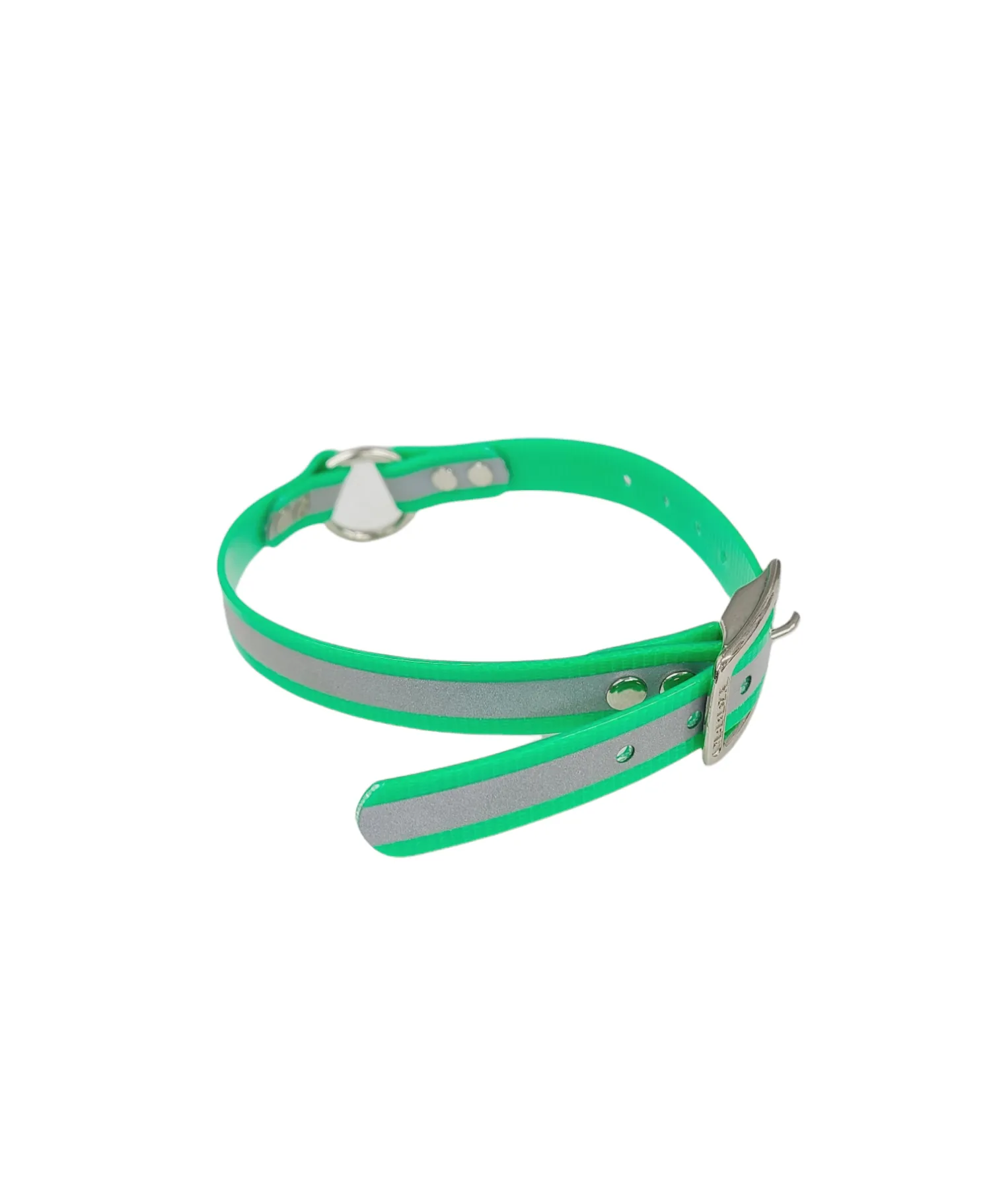 3/4" Reflective Dayglo Collar w Center Ring
