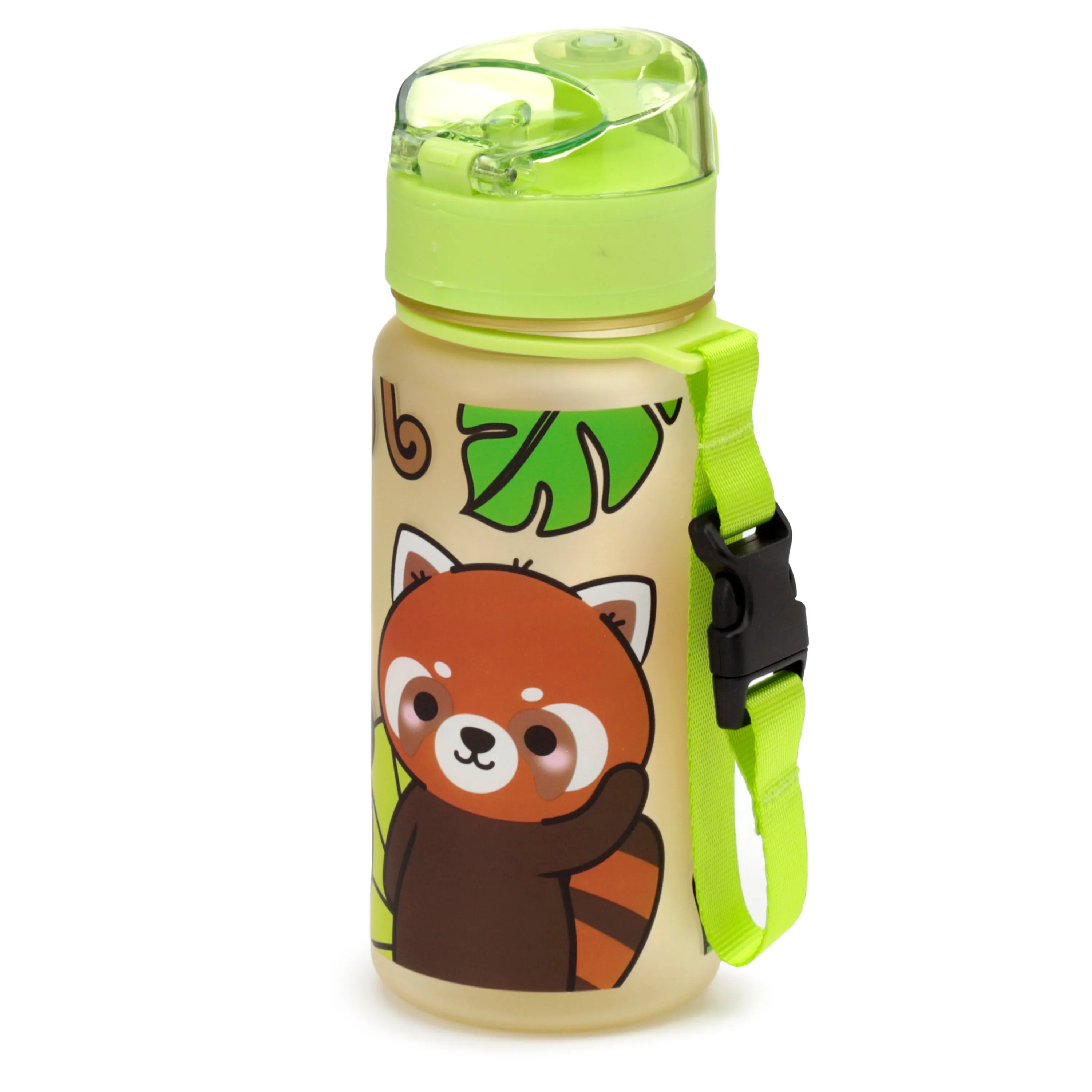 350ml Shatterproof Pop Top Children's Water Bottle - Adoramals Wild