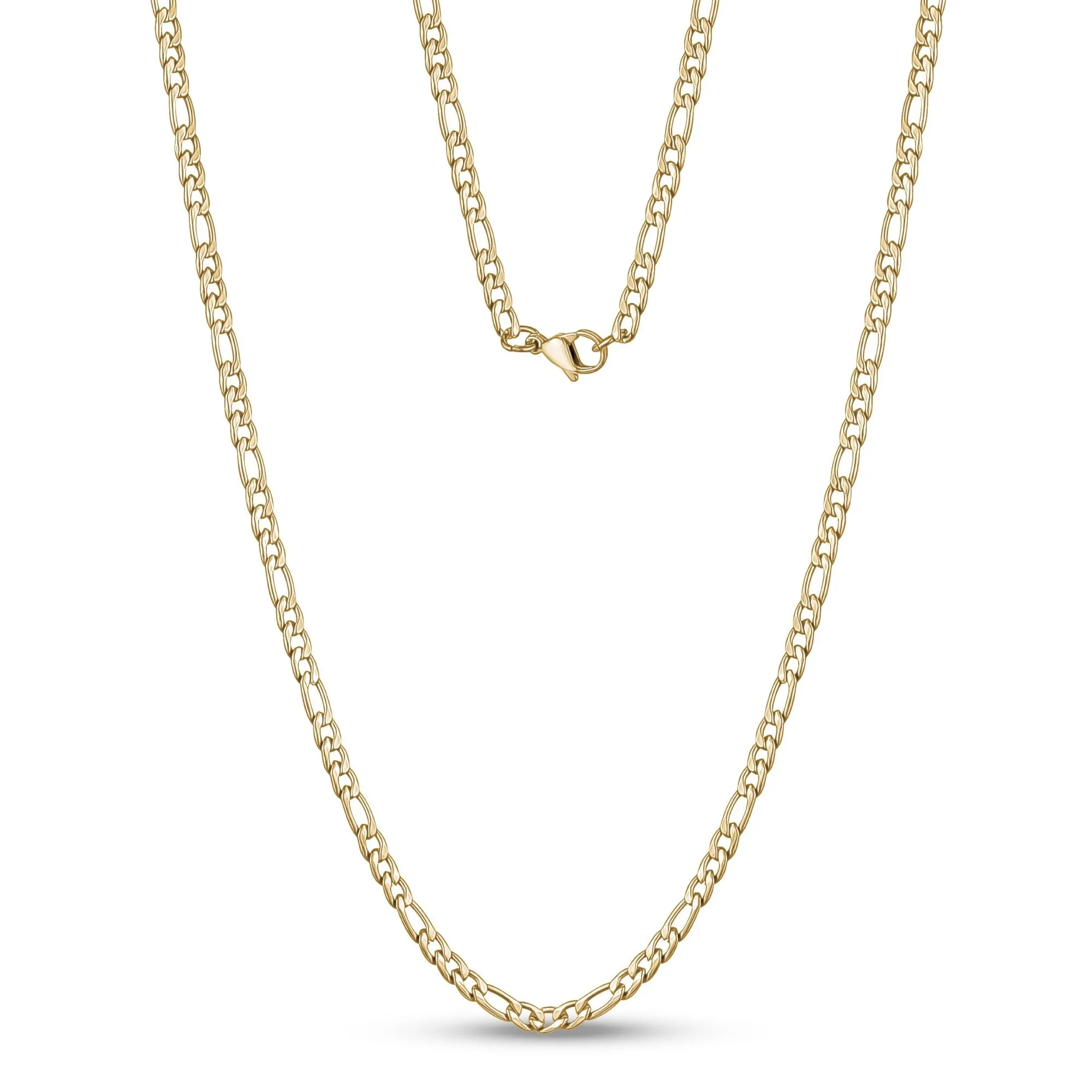 3.5mm Figaro Link Chain