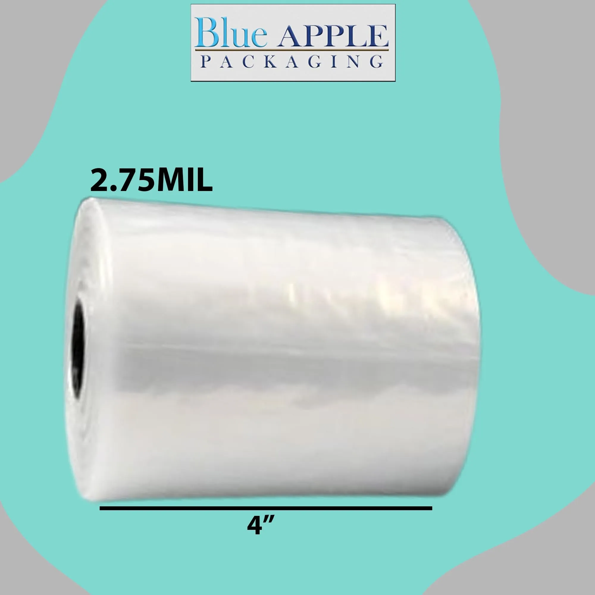 4X6 Inches Kwik-Fill® Pre-Opened Poly Bags on Roll 2.75 Mil AutoBags 1250/RL