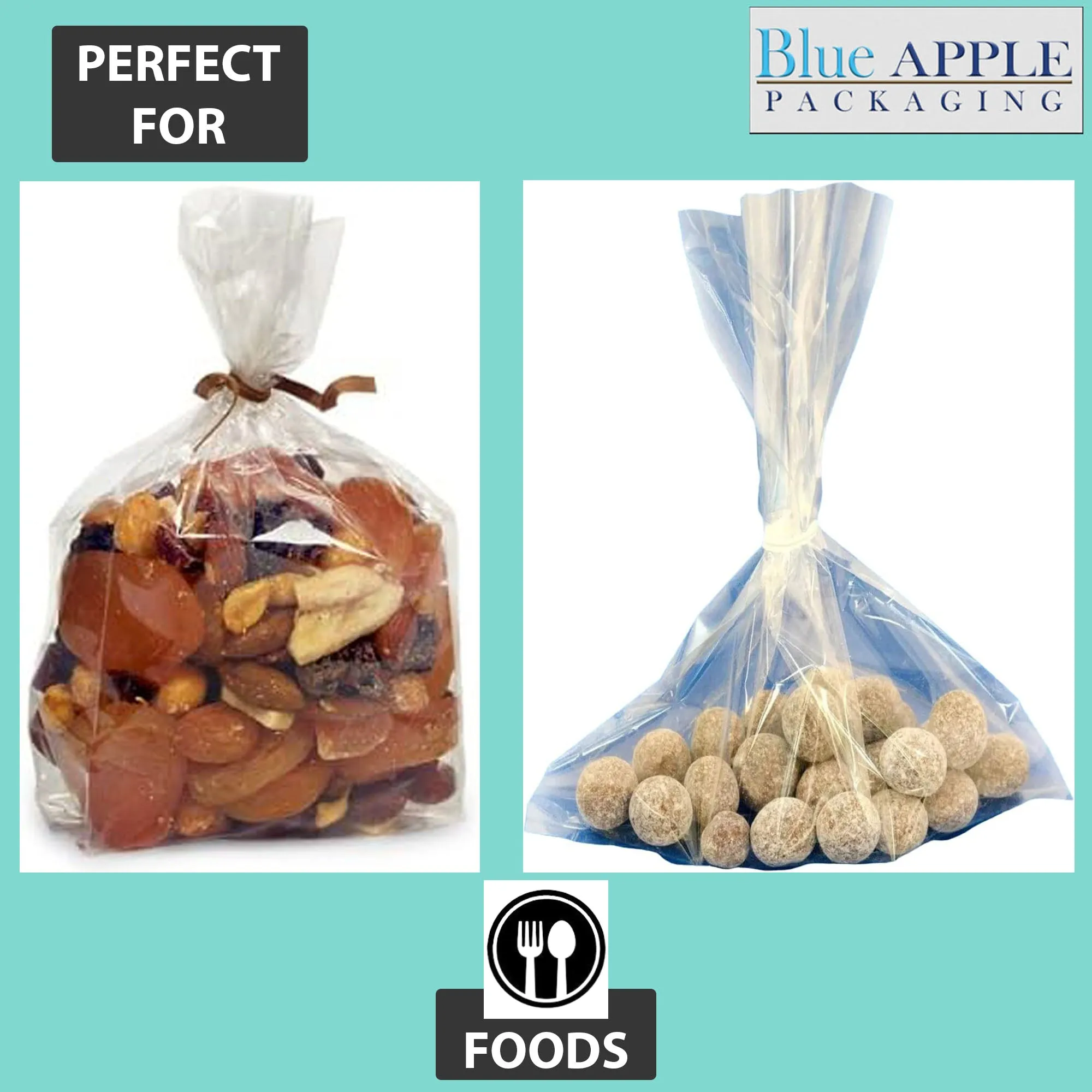 4X6 inches Polypropylene Bags 1.5 Mil Clear Flat