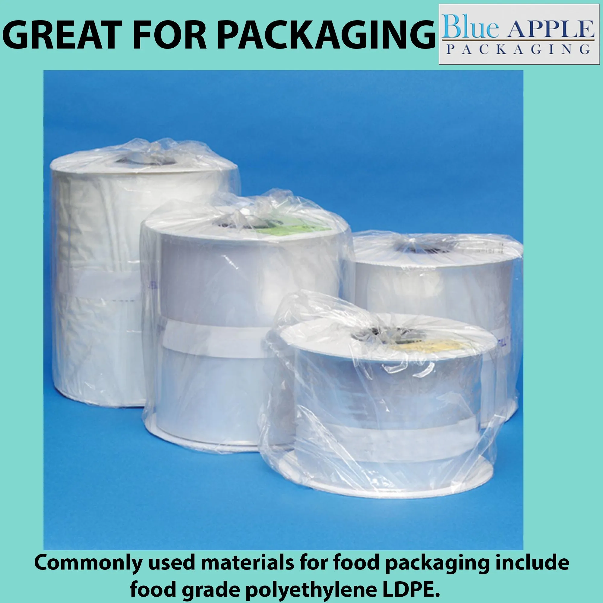 8X10 Inches Kwik-Fill® Pre-Opened Poly Bags on Roll 1.4 Mil AutoBags 1500/RL