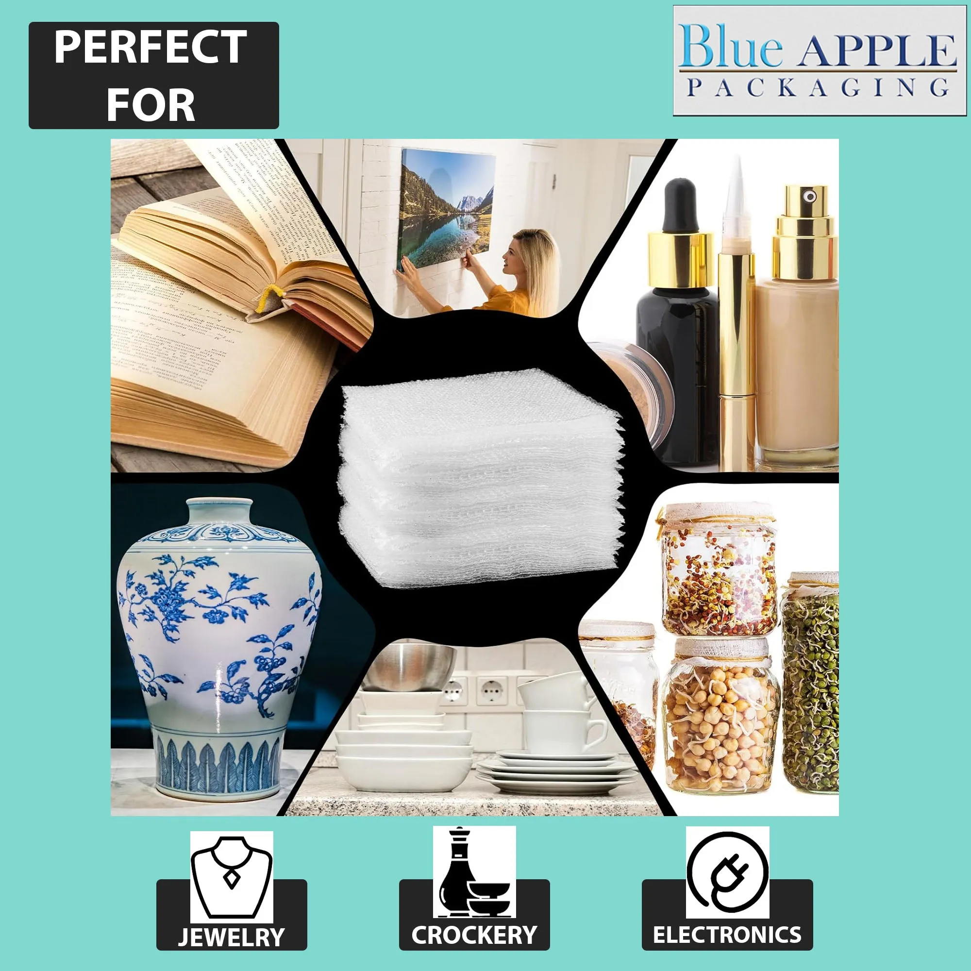 8X11.5 inches Bubble Wrap Bags Self seal pouches Shipping Supplies