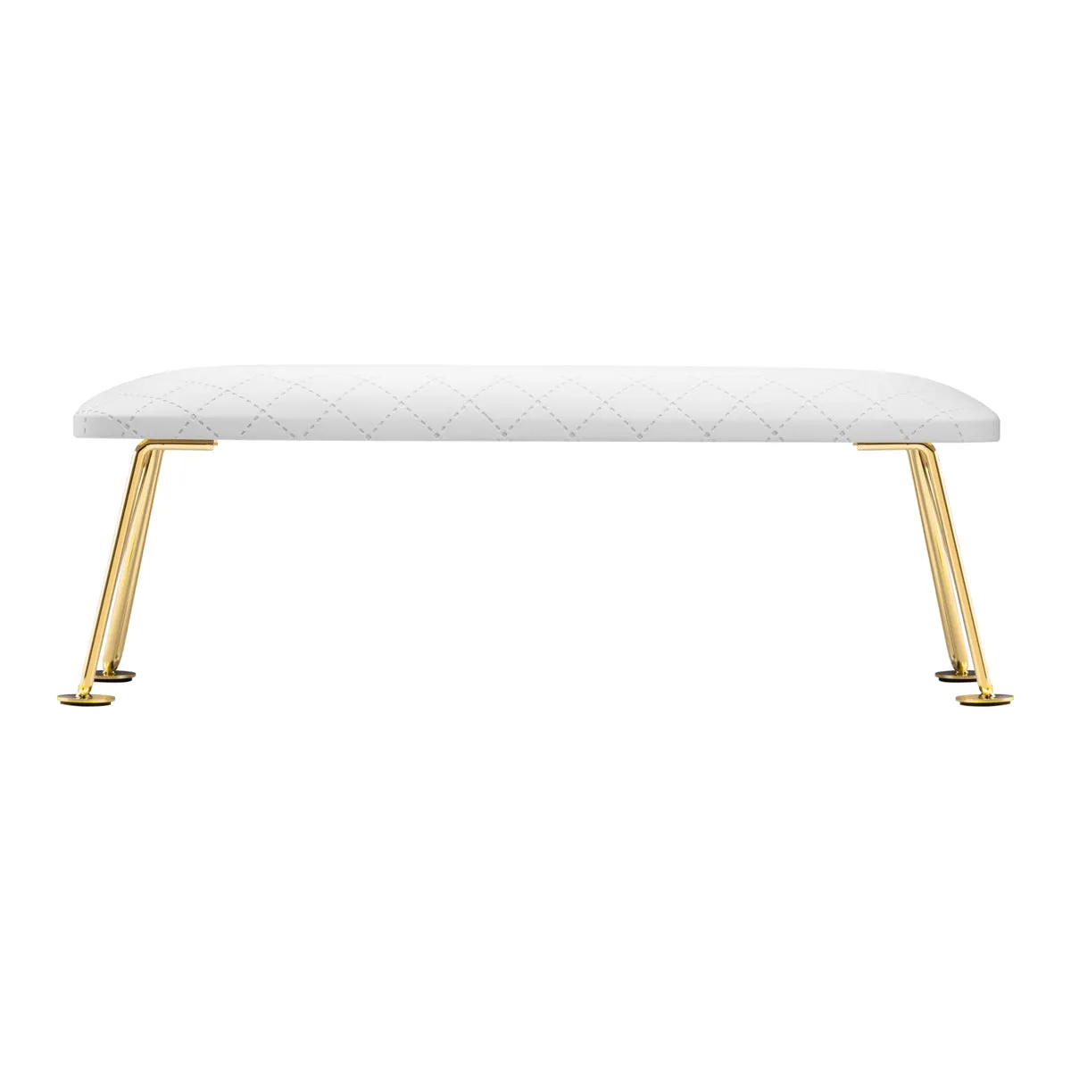 ActiveShop Manicure Stand 6M Golden White Quilted