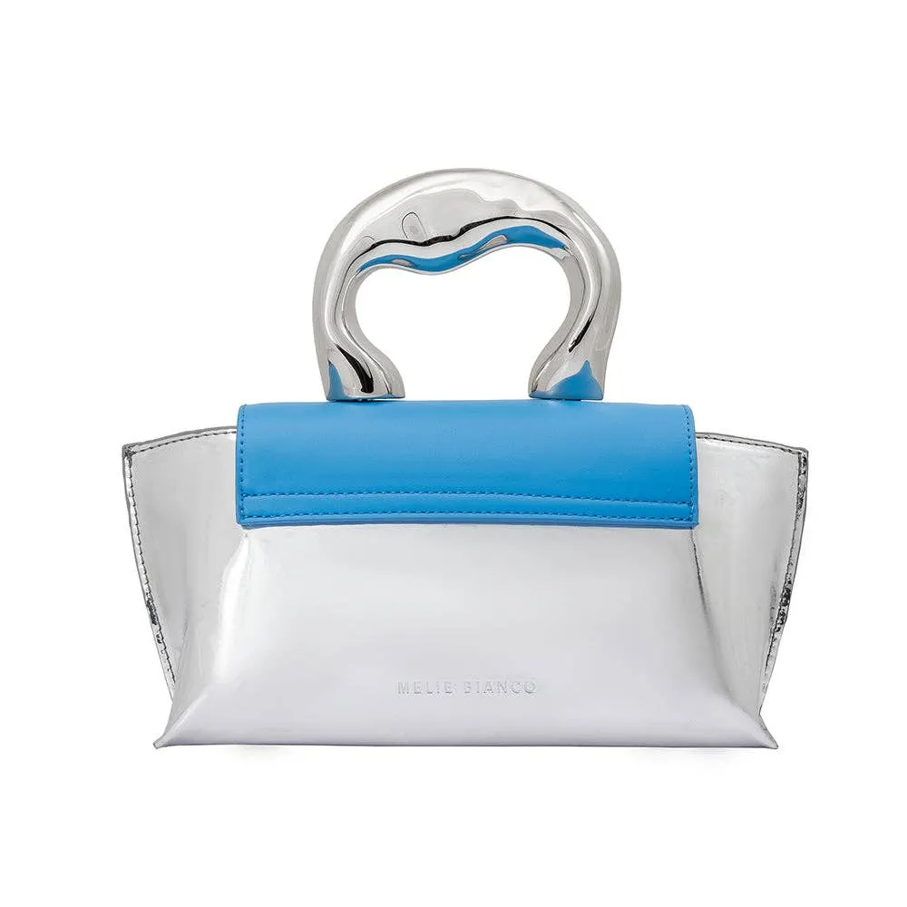 Akari Blue Drop Recycled Top Handle Bag