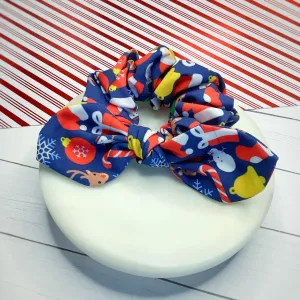 All Things Christmas Bow Strip, Headband and Scrunchie Collection