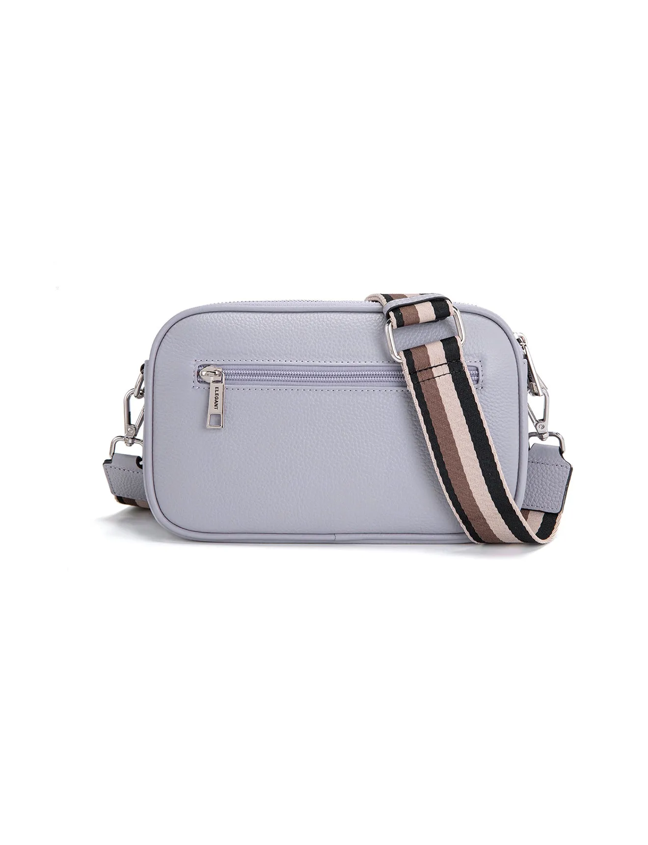 ANNA TRIPLE COMPARTMENT CROSSBODY -E1-0811B-CORNFLOWER