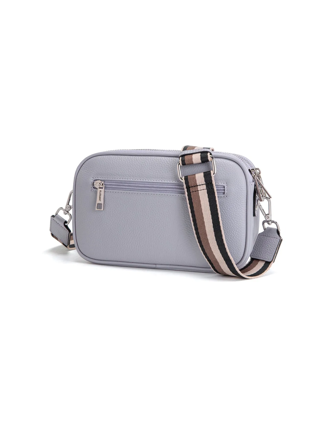 ANNA TRIPLE COMPARTMENT CROSSBODY -E1-0811B-CORNFLOWER