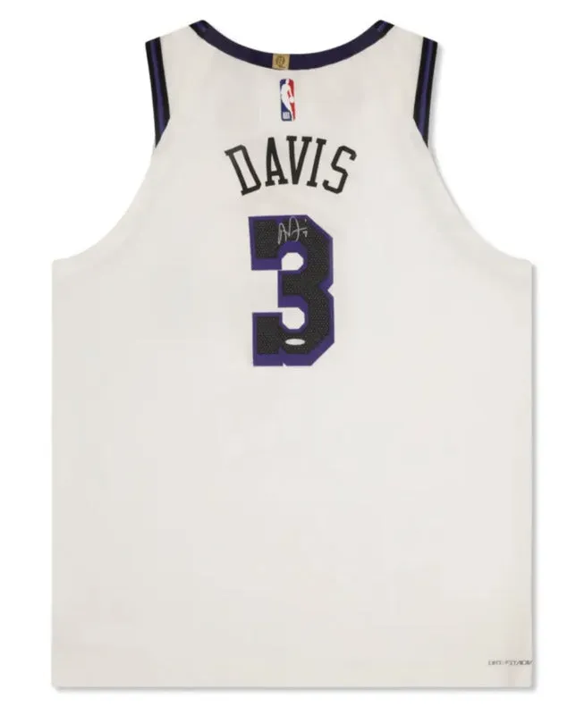 Anthony Davis Autographed 2022-23 Lakers City Edition Authentic Nike Jersey UDA