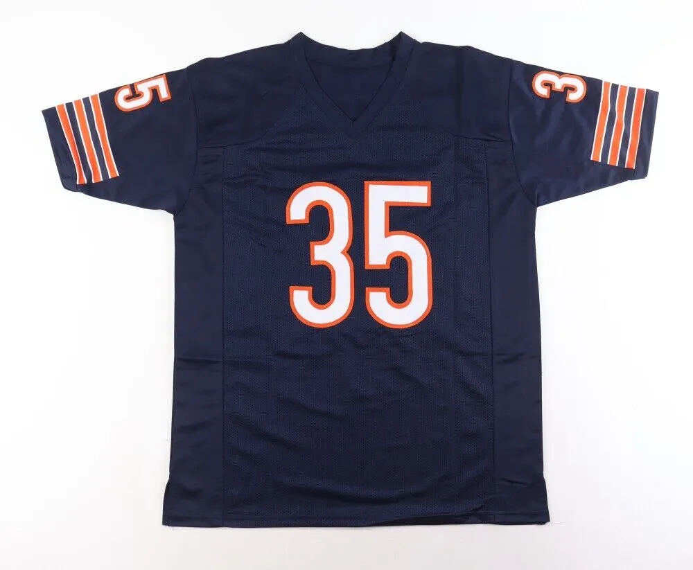 Anthony Thomas Signed Chicago Bears Jersey Inscribed "ROY 01" (Schwartz COA) R.B