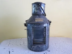 Antique Meteorite Ships Nautical Lantern