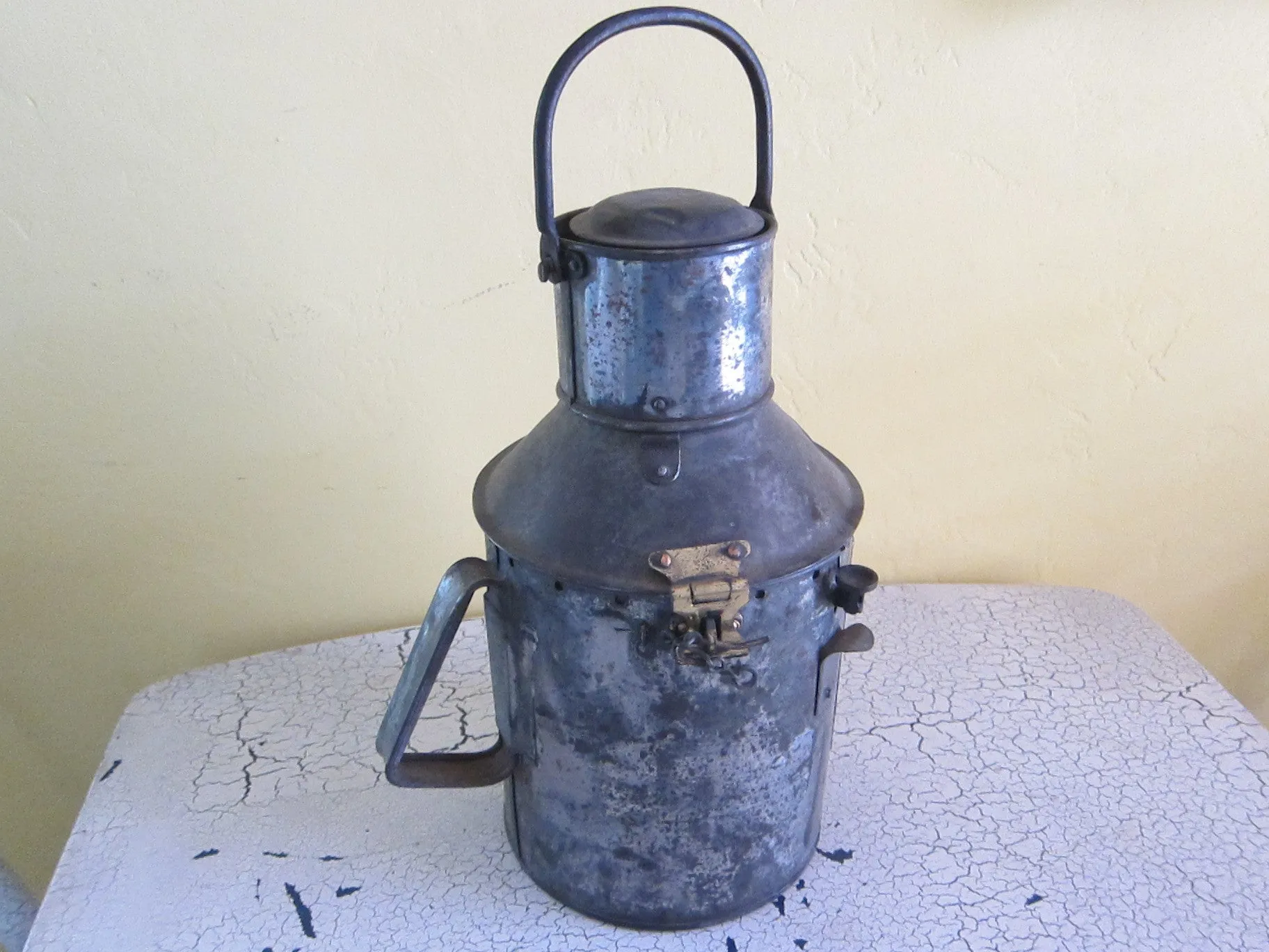 Antique Meteorite Ships Nautical Lantern
