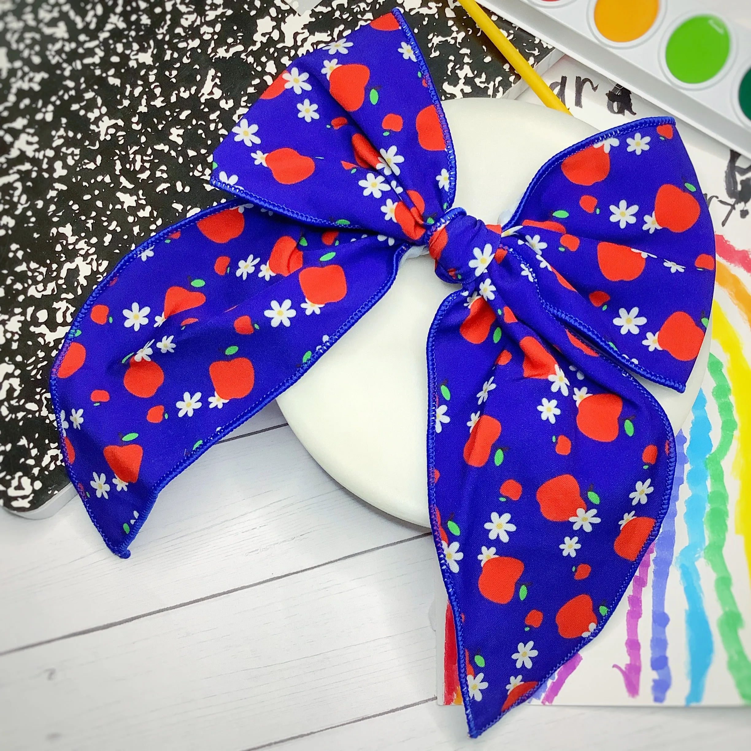 Apple Days Bow Strip, Headband and Scrunchie Collection
