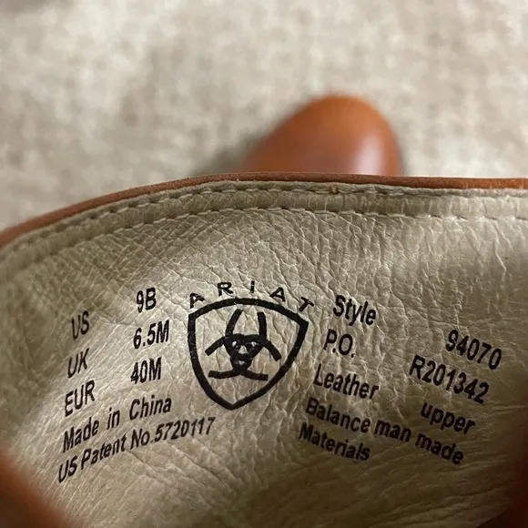 Ariat Sport Womens Mule In Smooth Chestnut Leather With Convertible Heel