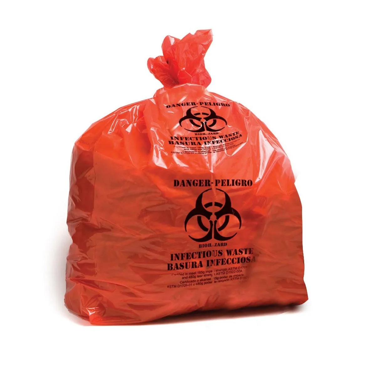 Arrowhead Forensics Biohazard Disposal Bags - 100/Pack