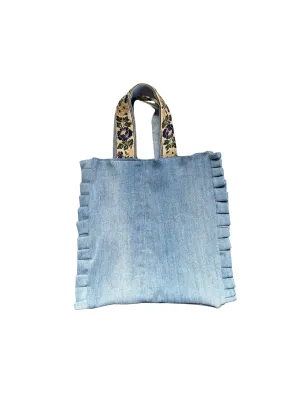 ASTER STORE X BLOOM BAG #5 / Denim Mini Tote Bag