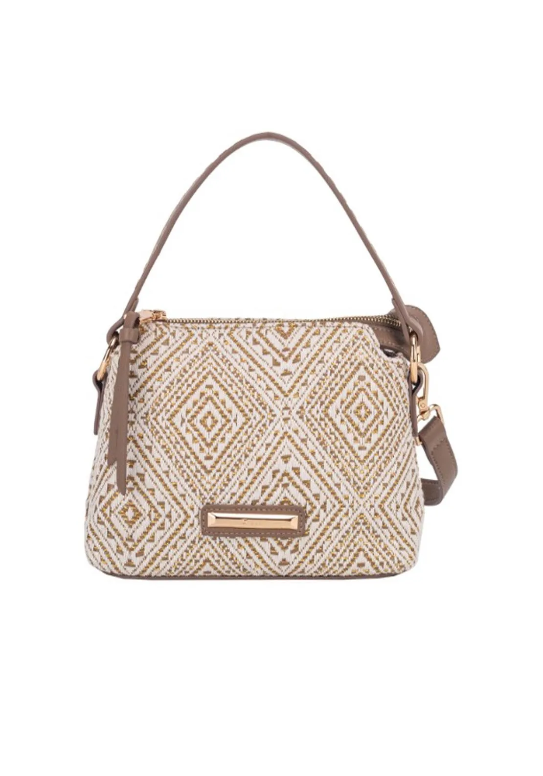 Atlantis Crossbody Bag - Taupe