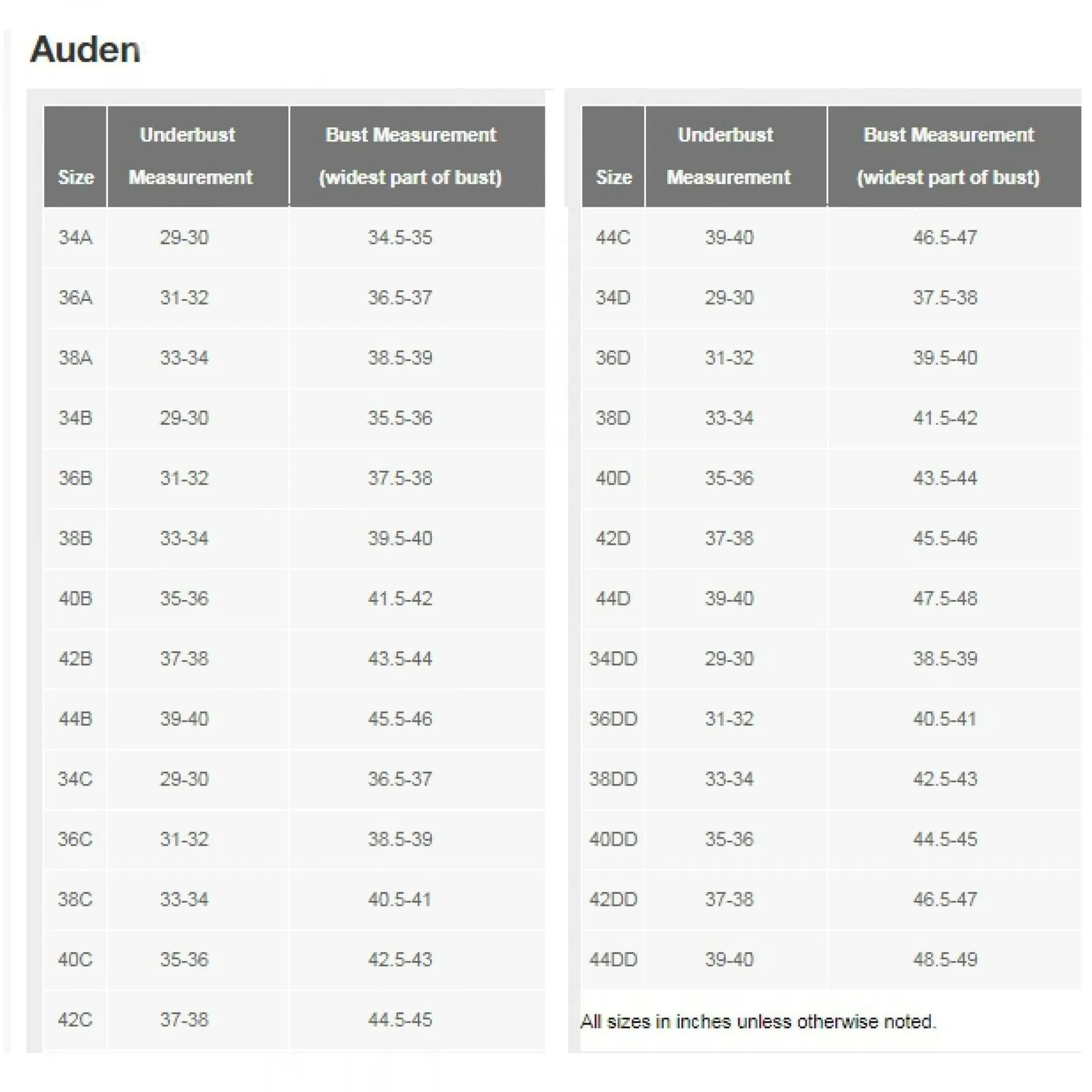 Auden Women's Lightly Lined Strapless Bra