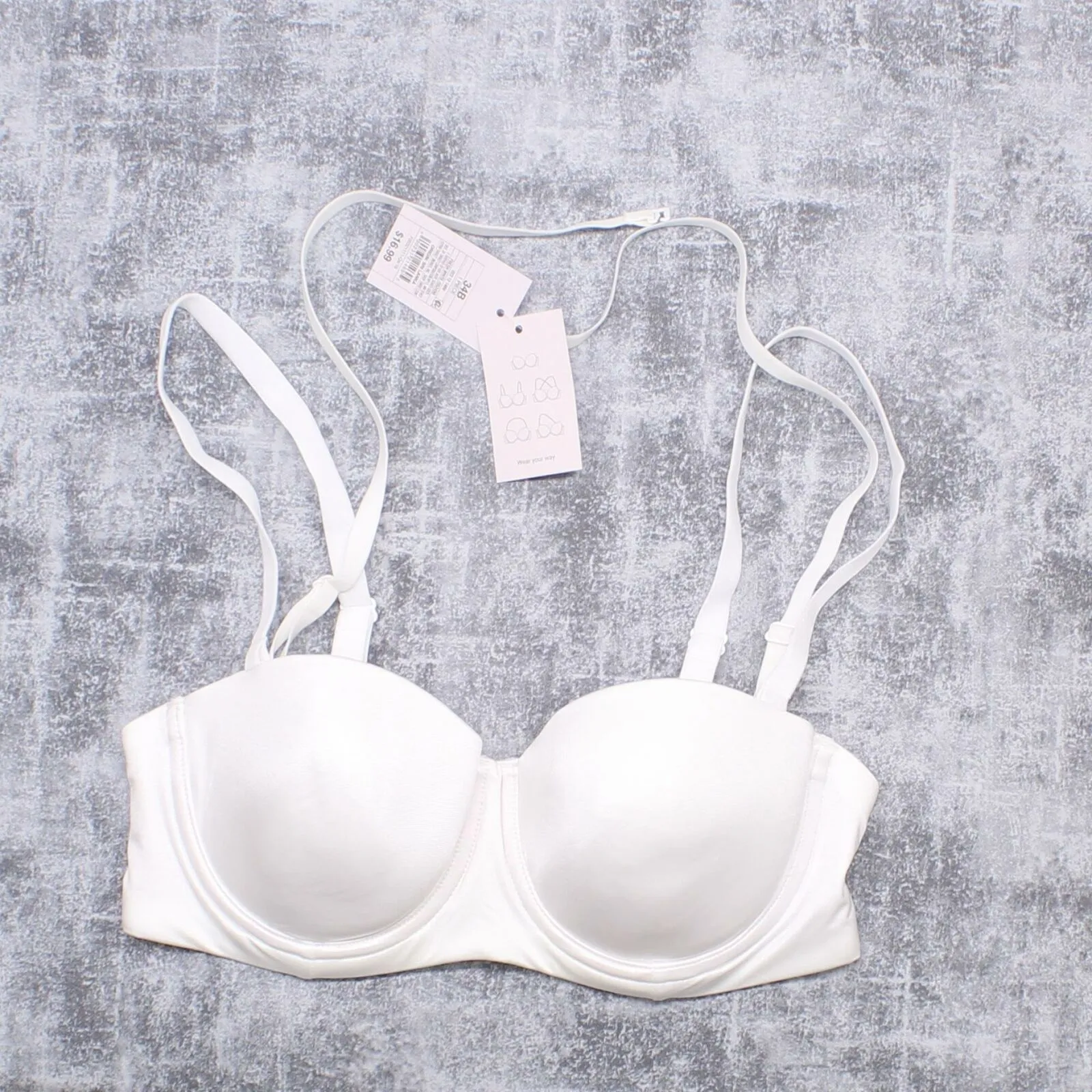 Auden Women's Lightly Lined Strapless Bra