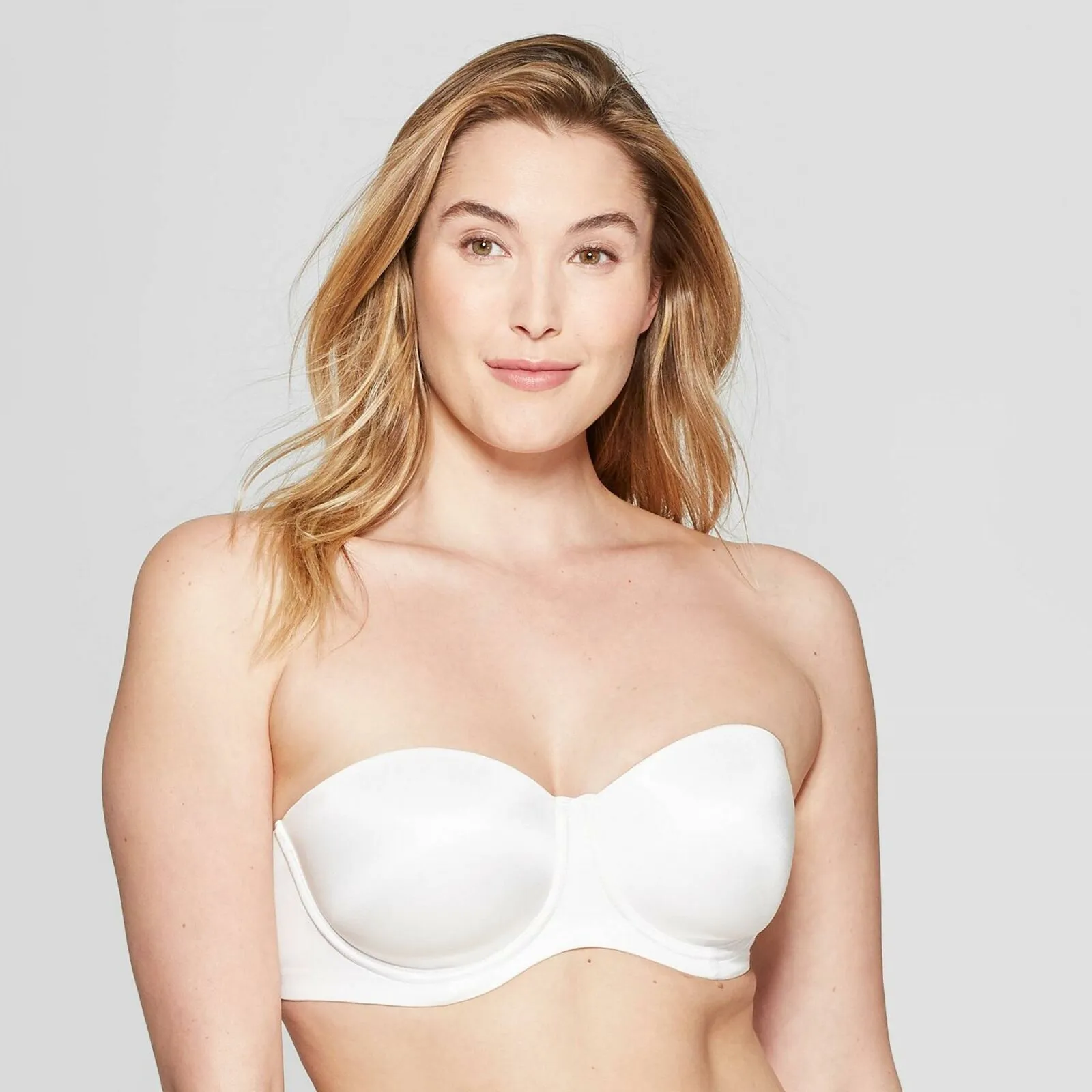 Auden Women's Lightly Lined Strapless Bra