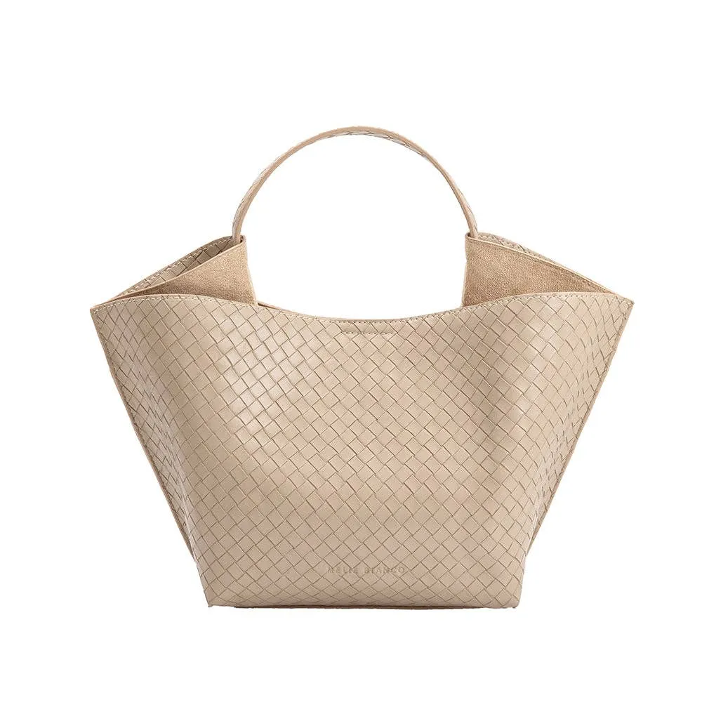 Aurora Bone Vegan Tote Bag