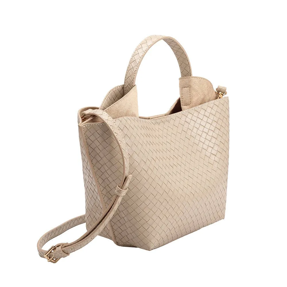 Aurora Bone Vegan Tote Bag