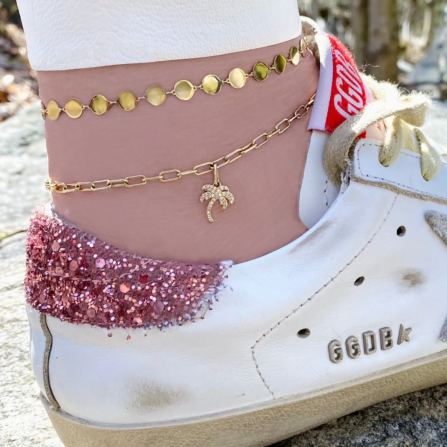 Baby Oval Link Anklet