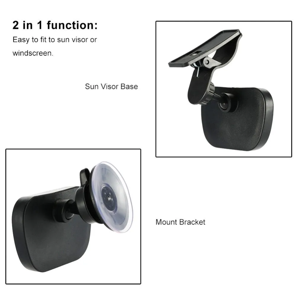 Back Seat Rearview Adjustable Mirror