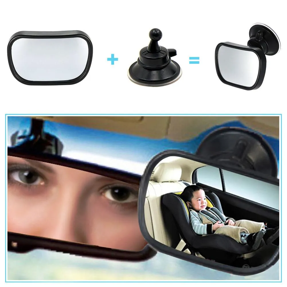 Back Seat Rearview Adjustable Mirror