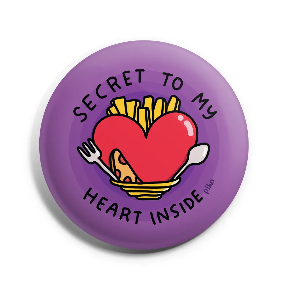 Badge   Fridge Magnet / Food Love