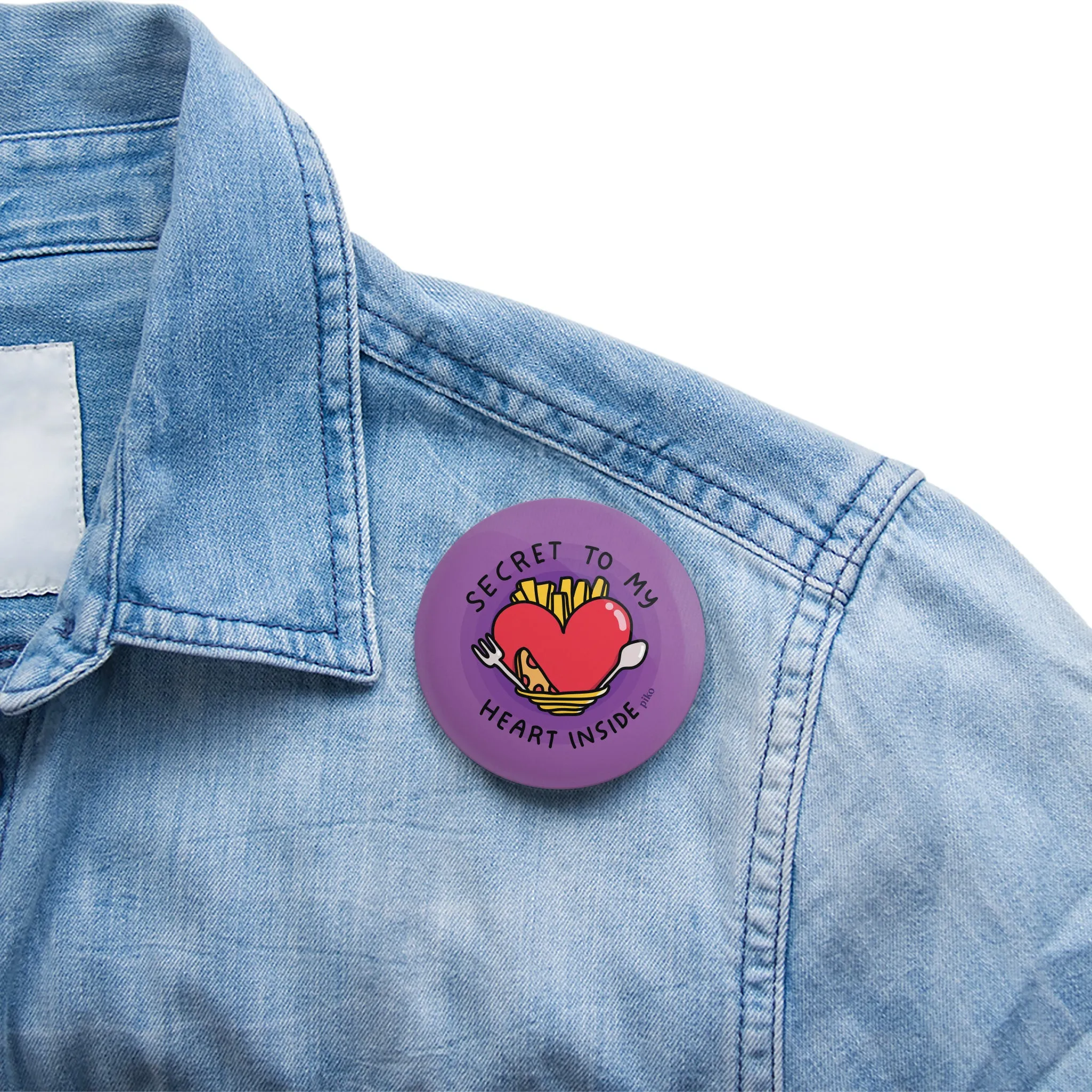 Badge   Fridge Magnet / Food Love