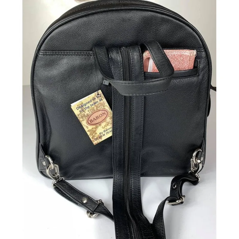 Baron Leathergoods -Back Pack Oval